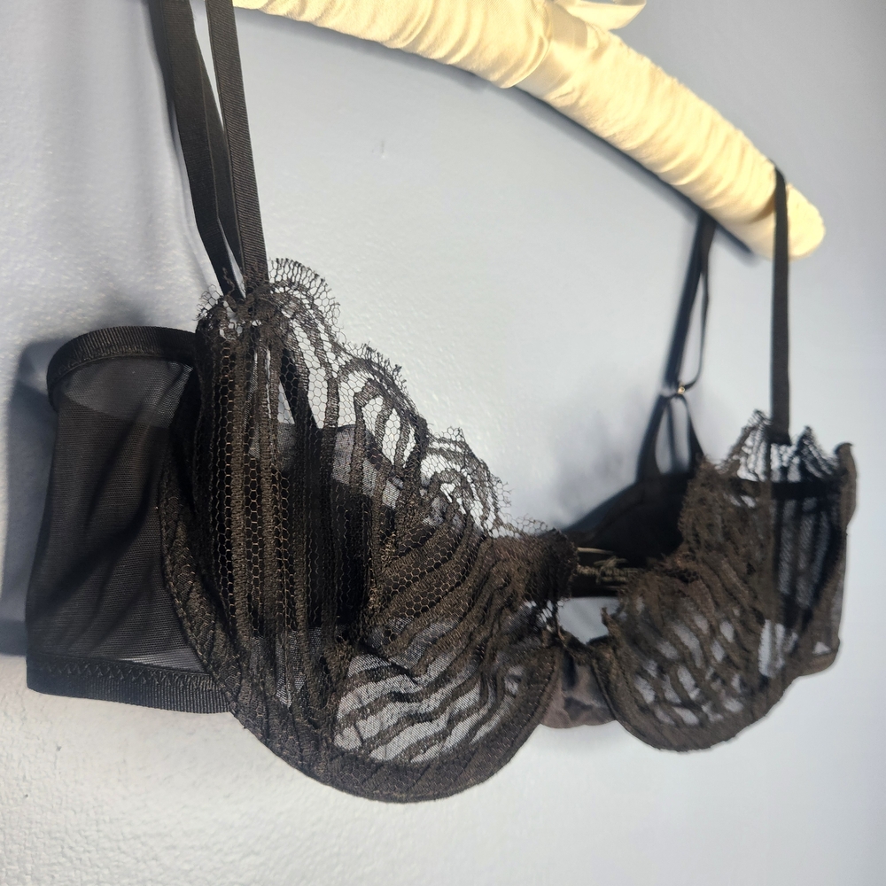 *like new* French Lace Lingerie Set ( Taryn Winters Bra + Panty)